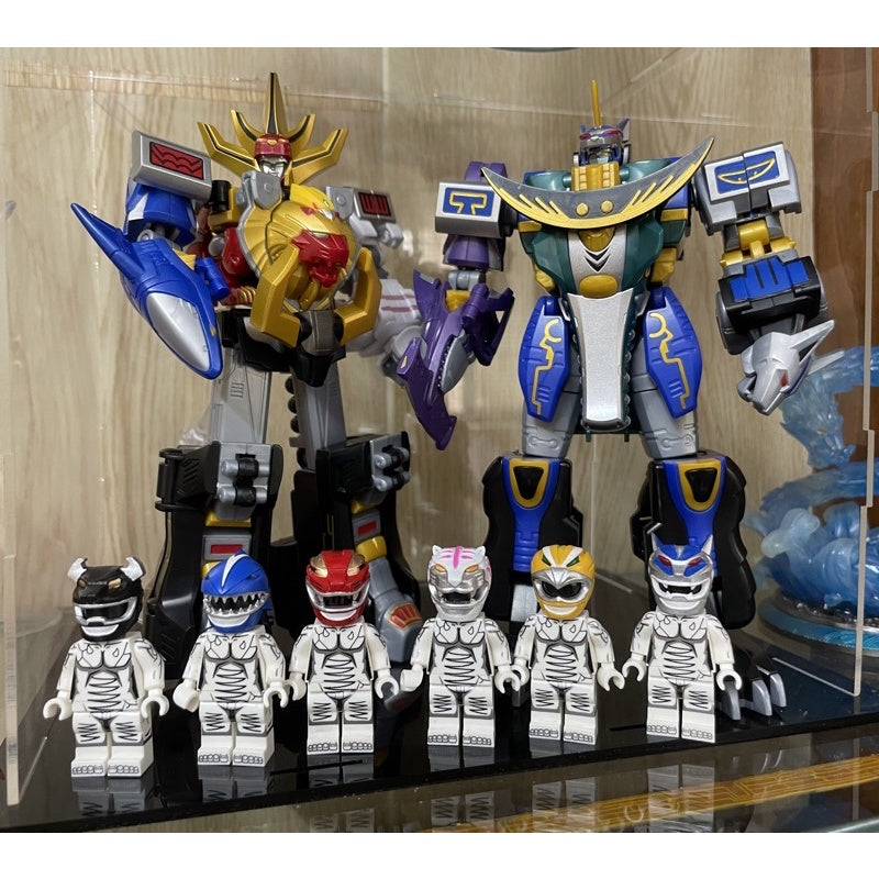 Custom Minifigures: Superhero Warrior Gao Helmet Assembly (Power-Inspired Custom)