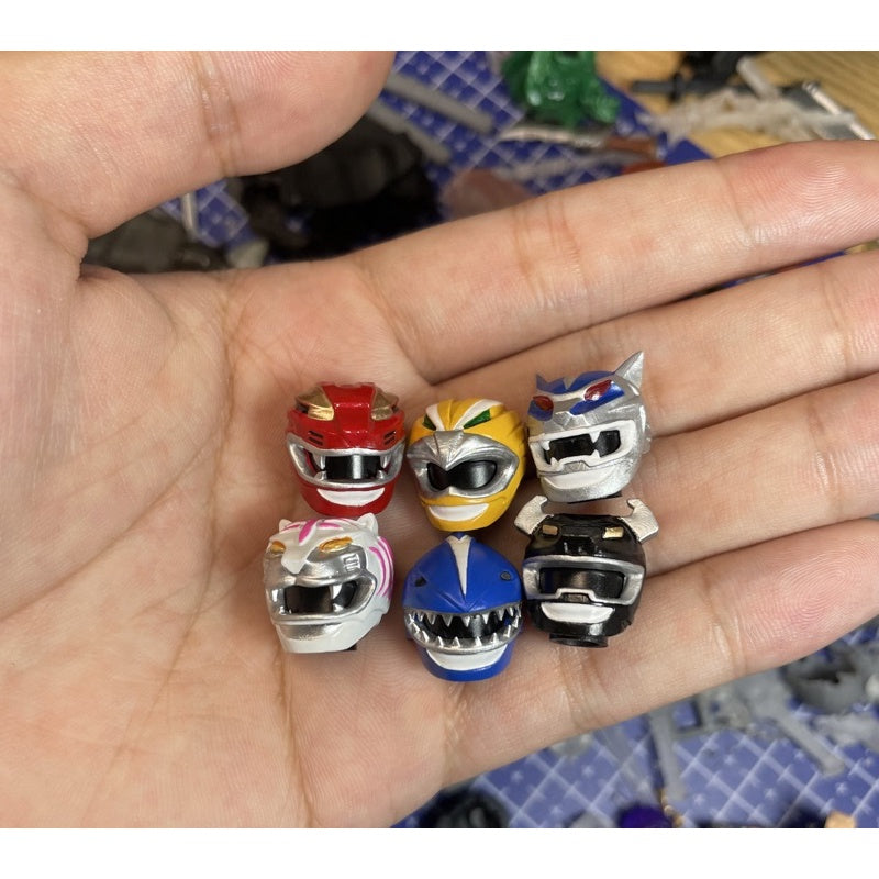 Custom Minifigures: Superhero Warrior Gao Helmet Assembly (Power-Inspired Custom)