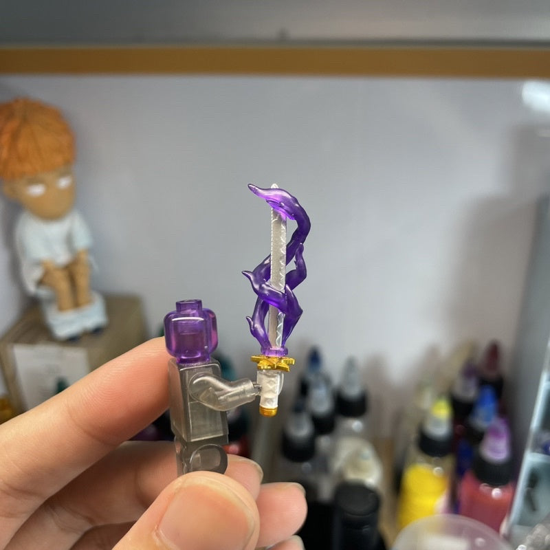 Haki Effect For Zoro From One Piece Custom Minifigure Accessories Toys