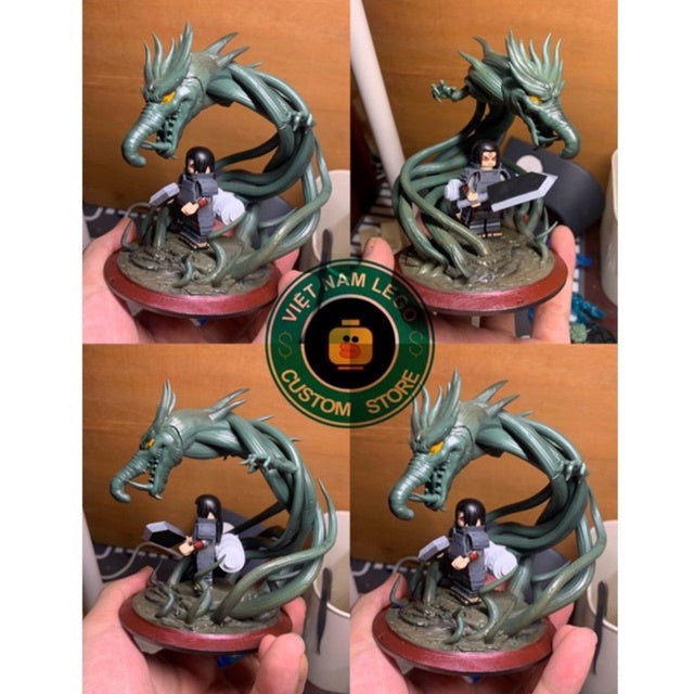 Hashirama With Wood Dragon From Naruto Custom Minifigures Toys