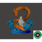 Water Release Display Base Custom Minifigure Accessories - Naruto Inspired