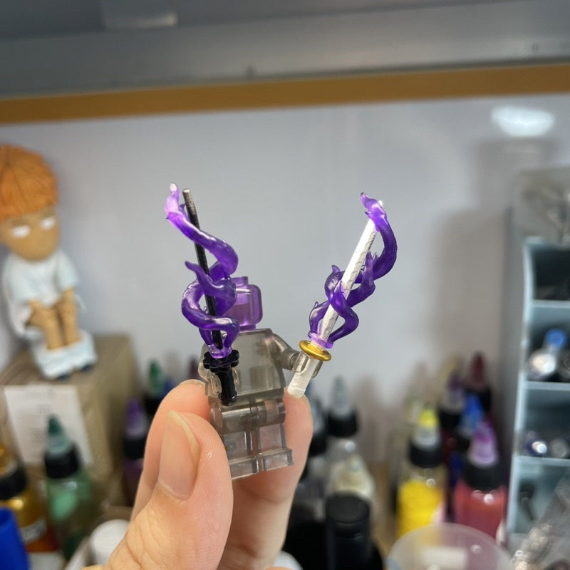 Haki Effect For Zoro From One Piece Custom Minifigure Accessories Toys