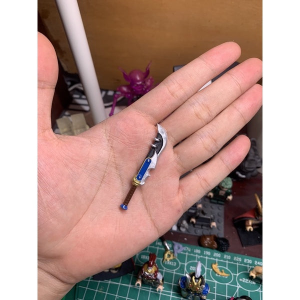 Xiahou Dun Blade From Three Kingdoms Inspired Custom Minifigure Accessories Toys