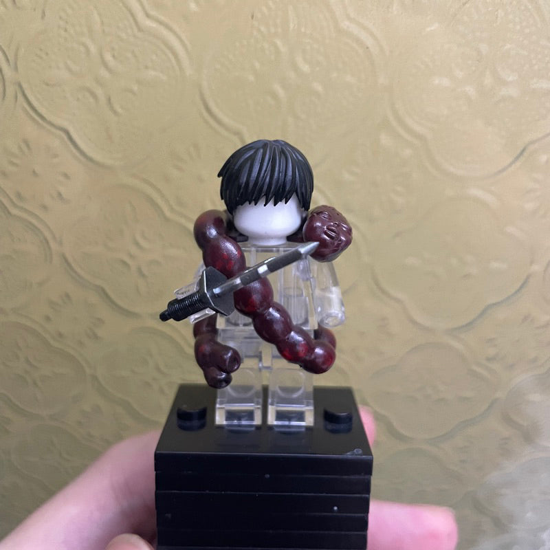 Minifigures Accessories: Toji Fushiguro – Jujutsu Kaisen Weapon & Curse Gear Set (Minifigure Not Included)