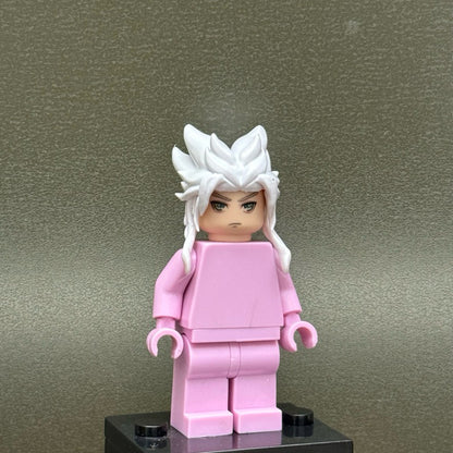 Nakroth and Asuna Custom Minifigure Accessories – Face and Hair Customization